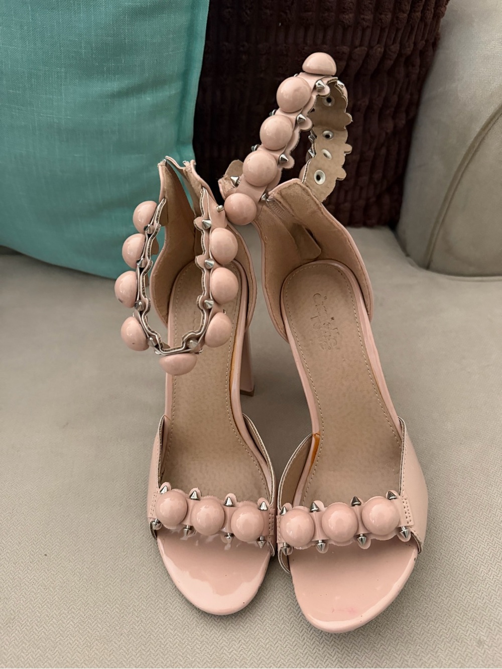 Charlotte Russe Tisha Heels Size 6